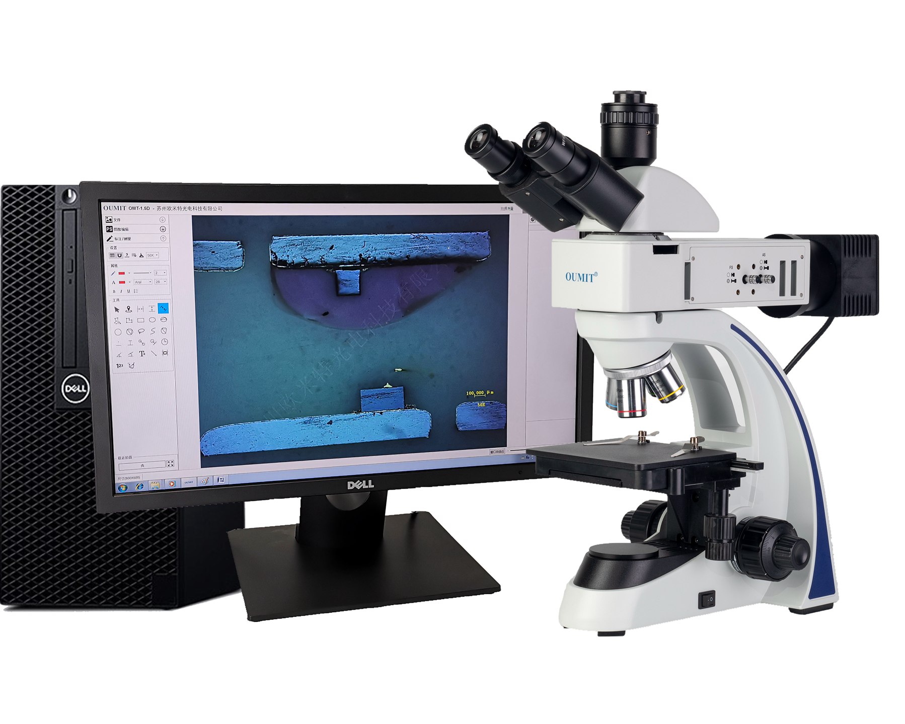 南京OMT-RT高倍熔深测量显微镜